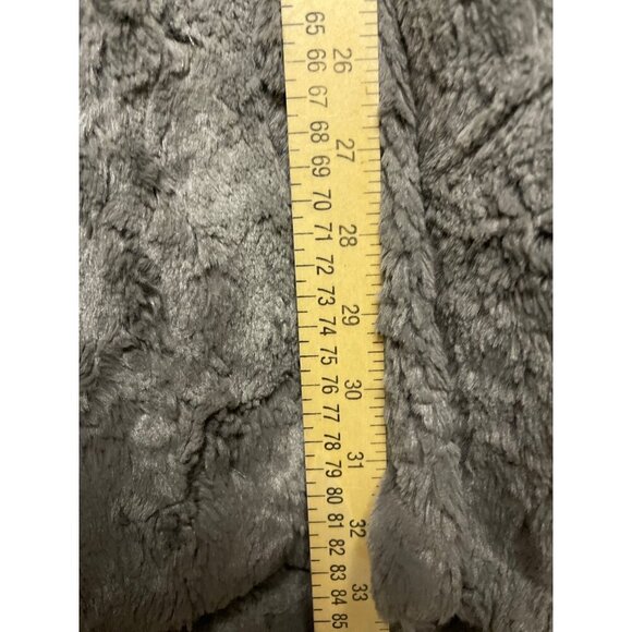 ASTR the Label Women's Skylar Faux Fur Open Front Jacket  Medium Brown Revolve - Picture 8 of 9